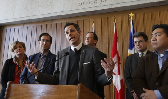 Winnipeg Mayor Brian Bowman