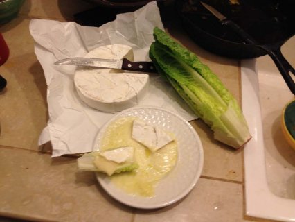 Wonderful Paleo snack, lettuce