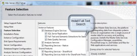 install full text and semantic search