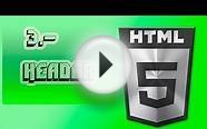 3.- HTML5: Header