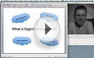 A course in Cognitive Linguistics: Introduction