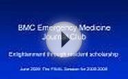 BMC Emergency Medicine Journal Club