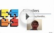 Compilers 08-02: Recognizing Handles