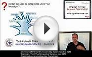 General Linguistics - Questions of the Month (June 2013)