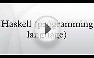 Haskell (programming language)