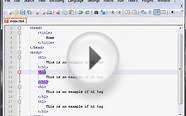 HTML Tutorial #1: Notepad++, HTML, Tags, Headers