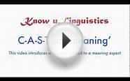 KnowULinguistics - Meaning