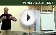 Manuel DeLanda. Deleuze and the History of Philosophy 2006 3/8