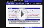 Programming Languages: Semantics