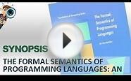 Synopsis | The Formal Semantics Of Programming Languages