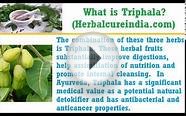 what is triphala and triphala herbal benefits list